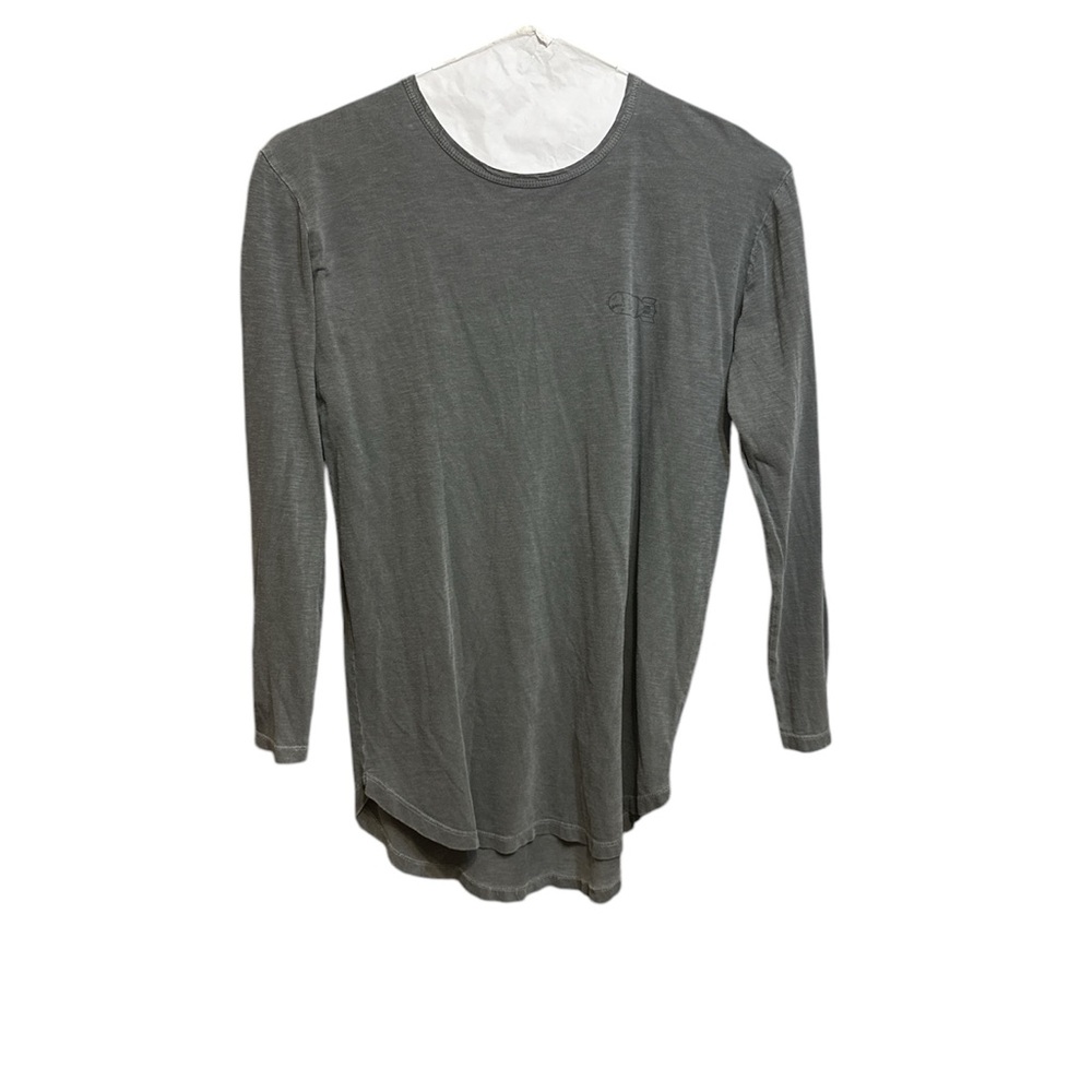 Gray Long Sleeve Men's Shirt